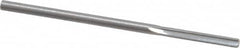 Hertel - #37 Solid Carbide 4 Flute Chucking Reamer - USA Tool & Supply