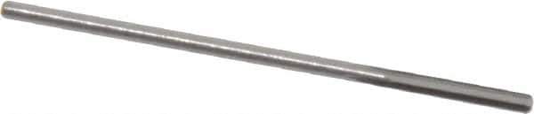 Hertel - #53 Solid Carbide 4 Flute Chucking Reamer - Straight Flute, Straight Shank, 3/8" Flute Length, 1-1/2" OAL - USA Tool & Supply