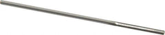 Hertel - #57 Solid Carbide 4 Flute Chucking Reamer - Straight Flute, Straight Shank, 3/8" Flute Length, 1-1/2" OAL - USA Tool & Supply