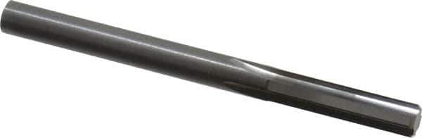 Hertel - Letter D Solid Carbide 4 Flute Chucking Reamer - Straight Flute, Straight Shank, 1" Flute Length, 3" OAL - USA Tool & Supply