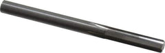 Hertel - Letter D Solid Carbide 4 Flute Chucking Reamer - Straight Flute, Straight Shank, 1" Flute Length, 3" OAL - USA Tool & Supply