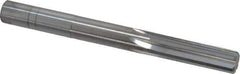 Hertel - Letter O Solid Carbide 6 Flute Chucking Reamer - Straight Flute, Straight Shank, 1-1/8" Flute Length, 3-1/4" OAL - USA Tool & Supply