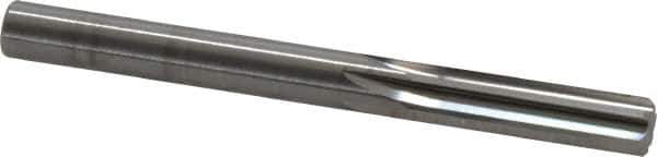 Hertel - Letter P Solid Carbide 6 Flute Chucking Reamer - Straight Flute, Straight Shank, 1-1/4" Flute Length, 3-1/2" OAL - USA Tool & Supply