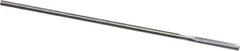 Hertel - 1mm Solid Carbide 4 Flute Chucking Reamer - Straight Flute, Straight Shank, 1/4" Flute Length, 1-1/2" OAL - USA Tool & Supply