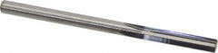 Hertel - 4.5mm Solid Carbide 4 Flute Chucking Reamer - Straight Flute, Straight Shank, 7/8" Flute Length, 2-3/4" OAL - USA Tool & Supply