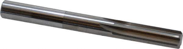 Hertel - 9mm Solid Carbide 6 Flute Chucking Reamer - Straight Flute, Straight Shank, 1-1/4" Flute Length, 3-1/2" OAL - USA Tool & Supply