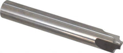 Hertel - 3/32" Radius, 3/8" Mill Diam, 3 Flute Solid Carbide Corner Rounding End Mill - Single End, Uncoated, 3/16" Tip Diam, 2-1/2" OAL, 3/8" Shank Diam - USA Tool & Supply