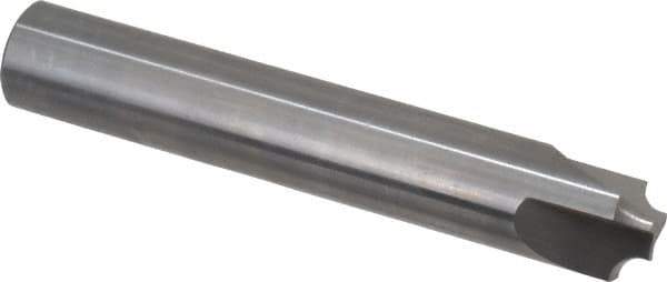 Hertel - 1/8" Radius, 1/2" Mill Diam, 3 Flute Solid Carbide Corner Rounding End Mill - Single End, Uncoated, 1/4" Tip Diam, 3" OAL, 1/2" Shank Diam - USA Tool & Supply