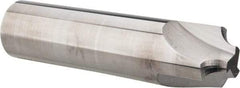 Hertel - 1/4" Radius, 1" Mill Diam, 3 Flute Solid Carbide Corner Rounding End Mill - Single End, Uncoated, 1/2" Tip Diam, 4" OAL, 1" Shank Diam - USA Tool & Supply