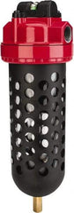 RTI Eliminizer - 1/2" 35 CFM Air Dryer/Filter Unit - Polycarbonate, 11-1/2" High x 3-3/4" Diam - USA Tool & Supply