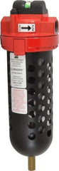 RTI Eliminizer - 1/2" 60 CFM Air Dryer/Filter Unit - Polycarbonate, 11-1/2" High x 3-3/4" Diam - USA Tool & Supply