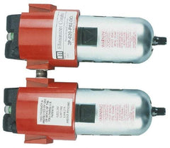 RTI Eliminizer - 1/2" 90 SCFM Air Dryer/Filter Unit - Polycarbonate, 11" Wide x 15-1/2" High - USA Tool & Supply