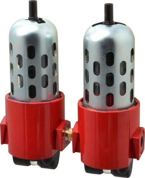 RTI Eliminizer - 1/4" 20 SCFM Air Dryer/Filter Unit - Polycarbonate, 6-1/2" Wide x 7-1/2" High - USA Tool & Supply