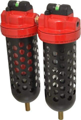 RTI Eliminizer - 1/4" 60 SCFM Air Dryer/Filter Unit - Polycarbonate, 8-1/2" Wide x 11-1/2" High - USA Tool & Supply