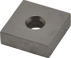 Mitutoyo - 0.3" Square Steel Gage Block - Accuracy Grade 0, Includes Certificate of Inspection - USA Tool & Supply