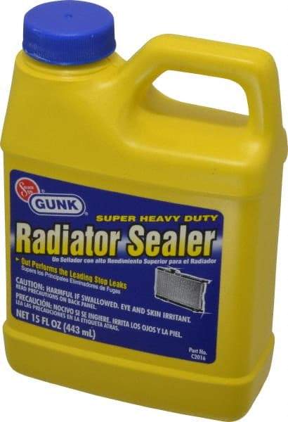 Gunk - Radiator Sealer - 15 oz - USA Tool & Supply