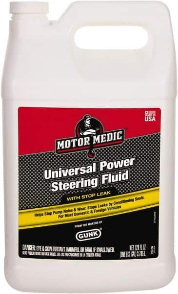 Motor Medic - 1 Gal Power Steering Fluid - Nonfoaming - USA Tool & Supply