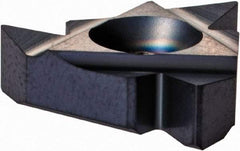 Iscar - 22ER External Right Hand 7-5 Partial Profile 60° Laydown Threading Insert - Grade IC908, TiN/TiAlN Coated Carbide, 12.7mm Inscribed Circle - USA Tool & Supply