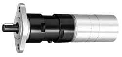 Ingersoll-Rand - 0.64 - 0.79 hp Reversible Air Actuated Motor - 12:1 Gear Ratio, 870 Max RPM, 1" Shaft Length, 9.2" OAL, 3/8" Shaft Diam - USA Tool & Supply