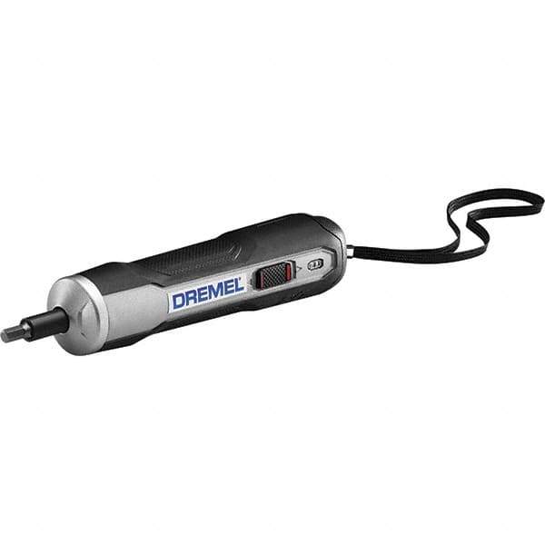 Dremel - 3.6 Volt Inline Cordless Screwdriver - 360 RPM, 360 In/Lb Torque - USA Tool & Supply