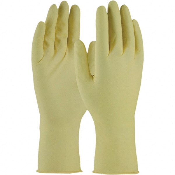 CleanTeam - Disposable/Single Use Gloves Powder Style: Powder Free Material: Latex - USA Tool & Supply