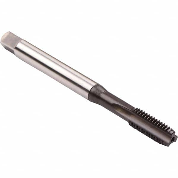 Emuge - M4x0.70 Metric 6H 3 Flute TiCN Finish Cobalt Machine Tap - USA Tool & Supply