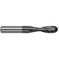 Harvey Tool - Ball End Mills; Mill Diameter (Inch): 1/2 ; Mill Diameter (Decimal Inch): 0.5000 ; Number of Flutes: 2 ; Length of Cut (Inch): 1-1/2 ; Length of Cut (Decimal Inch): 1.5000 ; Material: Solid Carbide - Exact Industrial Supply