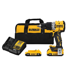 Cordless Hammer Drill: 20V, 1/2″ Chuck, 34,000 BPM, 2,000 RPM Keyless Chuck, Reversible, 2 Lithium-ion, Charger Included