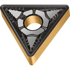 Turning Insert:  TNMG332-RP5 WPP10G,  Solid Carbide TiCN, Al2O3 & TiN Finish,  Neutral,  0.6500″ Long,  3/8″ Inscribed Circle,  0.0310″ Corner Radius,  60.0 &deg N/A Triangle,  Series  TNMG-RP5