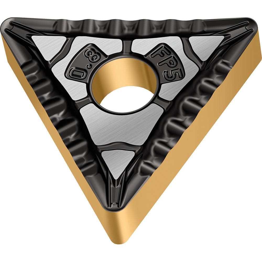 Turning Insert:  TNMG222-FP5 WPP10G,  Solid Carbide TiCN, Al2O3 & TiN Finish,  Neutral,  0.4330″ Long,  1/4″ Inscribed Circle,  0.0310″ Corner Radius,  60.0 &deg N/A Triangle,  Series  TNMG-FP5