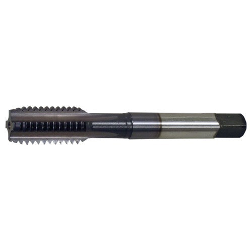 ‎1/4-20 UNC 4 Flute H3 Semi-Bottoming HSS-E CNC For Cast Iron & Harder Materials CNC Straight Flute Tap- TiCN - Exact Industrial Supply