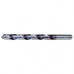 #2 RHS / RHC HSS 118 Degree Radial Point CLE-MAX Jobber Drill - TiCN - USA Tool & Supply