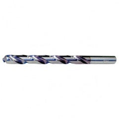 #2 RHS / RHC HSS 118 Degree Radial Point CLE-MAX Jobber Drill - TiCN - USA Tool & Supply