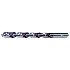3/16 RHS / RHC HSS 118 Degree Radial Point CLE-MAX Jobber Drill - TiCN - Exact Industrial Supply