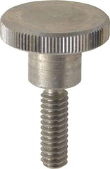 KIPP - 24mm Head, Knurled Knob - Threaded Stem, Stainless Steel - USA Tool & Supply