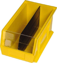 Quantum Storage - 18" Wide x 11" High, Black Bin Divider - Use with Quantum Storage Systems - QUS270CO - USA Tool & Supply