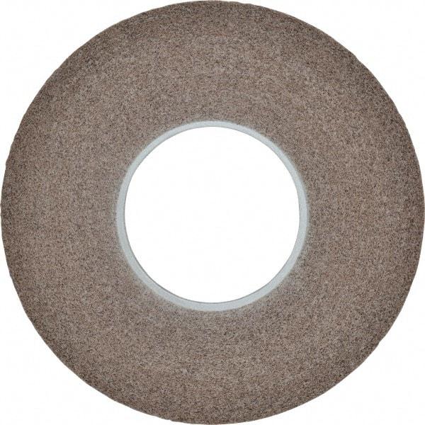 3M - 12" Diam, 1/2" Face Width, 5" Center Hole, Medium Grade, Aluminum Oxide Deburring Wheel - Convolute, Hard Density 7 Grade, 3,000 RPM - USA Tool & Supply