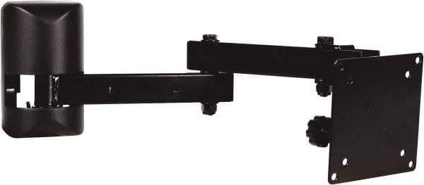 Video Mount - Security Monitor & TV Mounts Type: Flat Panel Arm Mount Holds LCD or Plasma Monitor: LCD - USA Tool & Supply