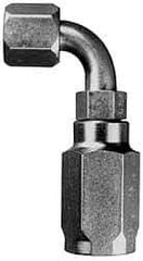 Parker - 1-1/16-12 Thread Hydraulic Hose Fitting - -12 Hose Size, 3/4" Hose Diam - USA Tool & Supply