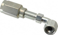 Parker - 3/4-16 Thread Hydraulic Hose Fitting - -8 Hose Size, 1/2" Hose Diam - USA Tool & Supply