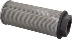 Parker - 130 LPM, 34 GPM, 3.39" Diam, Suction Strainer without Bypass - 1-1/2 Port NPT, 9.85" Long - USA Tool & Supply