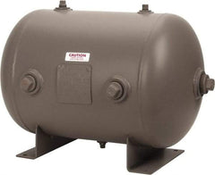 Made in USA - 19 Gallon, 200 Max psi Universal Horizontal Tank - 1-1/2" Inlet, 25" Tank Length x 16" Tank Diam - USA Tool & Supply