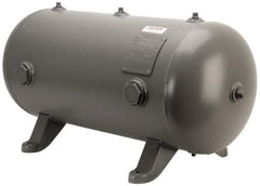 Made in USA - 20 Gallon, 200 Max psi Horizontal Tank - 1-1/2" Inlet, 33" Tank Length x 14" Tank Diam - USA Tool & Supply