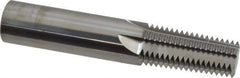 Scientific Cutting Tools - 1, 2 - 11-1/2 Thread, 3/4" Shank Diam, Bright Coating, Solid Carbide Straight Flute Thread Mill - 5 Flutes, 4" OAL, 1" Min Noml Diameter - USA Tool & Supply