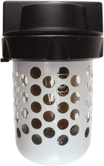Coilhose Pneumatics - 1/4" Port Coalescing Filter - Polycarbonate Bowl, 0.1 Micron Rating, 5-5/8" High - USA Tool & Supply