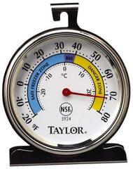 Taylor - Cooking & Refrigeration Thermometers Type: Refrigeration Thermometer Maximum Temperature (F): 60 - USA Tool & Supply