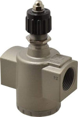 SMC PNEUMATICS - 3/4" Male NPT x 3/4" Female NPT Flow & Speed Control Valve - Inline Type - USA Tool & Supply