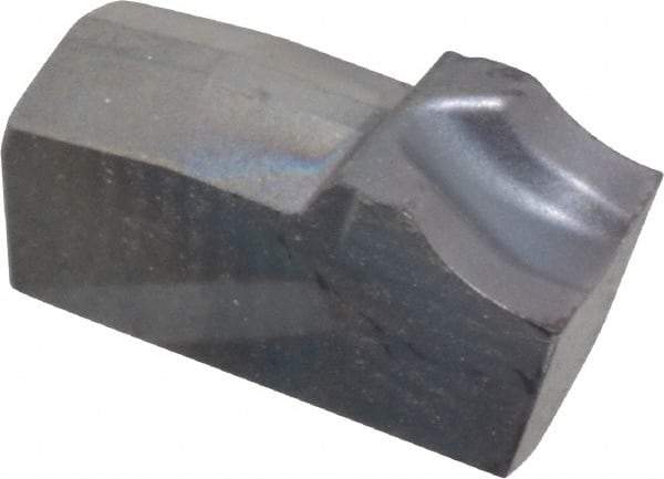 Kennametal - A2040 CF KC5025 Grade, 0.1575" Cutting Width, Carbide Cutoff Insert - 6° Right Hand Lead Angle, 0.0079" Cnr Rad, TiAlN Coated - USA Tool & Supply