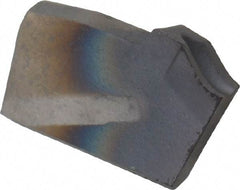 Kennametal - A2022 CF KC5025 Grade, 0.0866" Cutting Width, Carbide Cutoff Insert - 16° Right Hand Lead Angle, TiAlN Coated - USA Tool & Supply