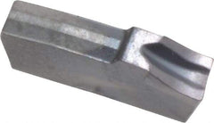 Kennametal - A2022 CF KC5025 Grade, 0.0866" Cutting Width, Carbide Cutoff Insert - 6° Right Hand Lead Angle, 0.0079" Cnr Rad, TiAlN Coated - USA Tool & Supply